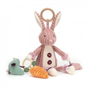 Jellycat Cordy Roy Bunny Activity Toy 28 CM X 9 CM, Jellycat USA | JM4829713