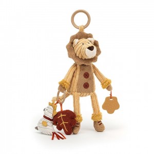 Jellycat Cordy Roy Lion Activity Toy 28 CM X 9 CM, Jellycat USA | AI7361028