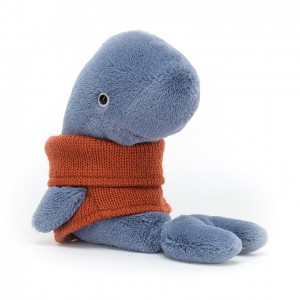 Jellycat Cozy Crew Whale 15 CM X 6 CM, Jellycat USA | YD0341872