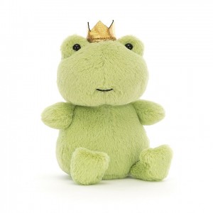 Jellycat Crowning Croaker Green Frog 12 CM X 8 CM, Jellycat USA | ZF9428573