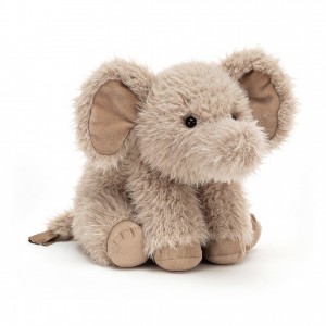 Jellycat Curvie Elephant 24 CM X 15 CM, Jellycat USA | JP3265741