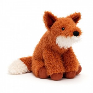 Jellycat Curvie Fox 24 CM X 15 CM, Jellycat USA | QZ9170526