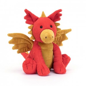 Jellycat Darvin Dragon 24 CM X 20 CM, Jellycat USA | UF4257186