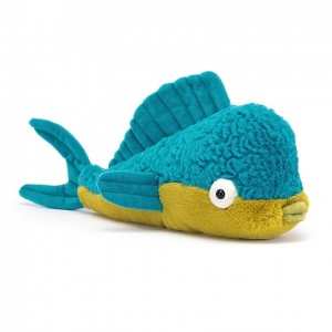 Jellycat Delano Dorado Fish 12 CM X 26 CM, Jellycat USA | PJ4930861