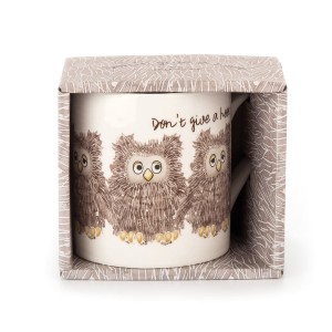 Jellycat Don t Give a Hoot Mug 10 CM X 11 CM, Jellycat USA | NA9613047