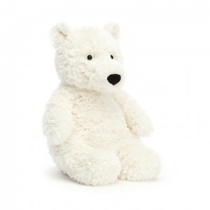 Jellycat Edmund Cream Bear 26 CM X 12 CM, Jellycat USA | LE5026391