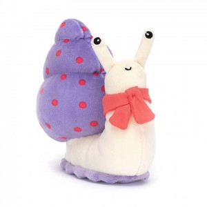 Jellycat Escarfgot Purple 15 CM X 8 CM, Jellycat USA | BO3074692