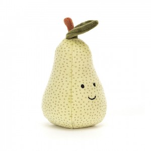 Jellycat Fabulous Fruit Pear 11 CM X 7 CM, Jellycat USA | OV5894731