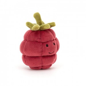 Jellycat Fabulous Fruit Raspberry 10 CM X 8 CM, Jellycat USA | NP2763984