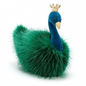 Jellycat Fancy Peacock Fluffy 37 CM X 16 CM, Jellycat USA | LW3284967