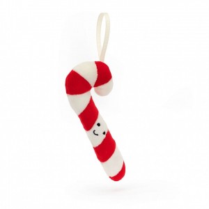 Jellycat Festive Folly Candy Cane 5 CM X 13 CM, Jellycat USA | UA8294103