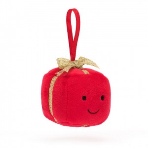 Jellycat Festive Folly Present 7 CM X 7 CM, Jellycat USA | YZ0952864