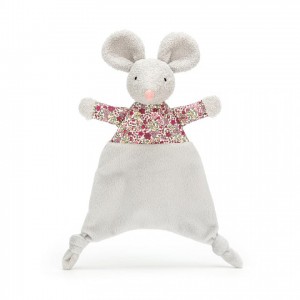 Jellycat Floral Mouse Soother 23 CM X 19 CM, Jellycat USA | SK6974305