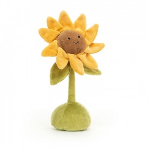 Jellycat Flowerlette Sunflower 21 CM X 7 CM, Jellycat USA | RN9052618