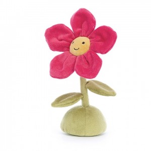 Jellycat Flowerlette Wild Rose 21 CM X 7 CM, Jellycat USA | JV8074316