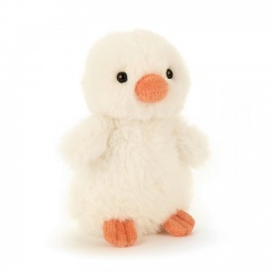 Jellycat Fluffy Cream Chick 11 CM X 7 CM, Jellycat USA | SP2084165