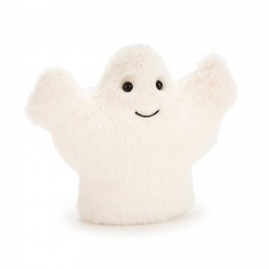 Jellycat Fluffy Ghost 12 CM X 5 CM, Jellycat USA | DF2946785