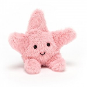 Jellycat Fluffy Starfish 10 CM X 10 CM, Jellycat USA | GS2916753