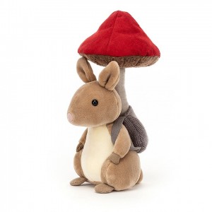 Jellycat Fungi Forager Bunny 22 CM X 9 CM, Jellycat USA | NZ1938062