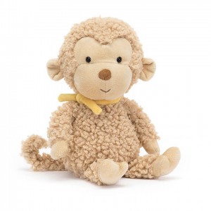 Jellycat Fuzzkin Monkey 23 CM X 9 CM, Jellycat USA | SC2698357