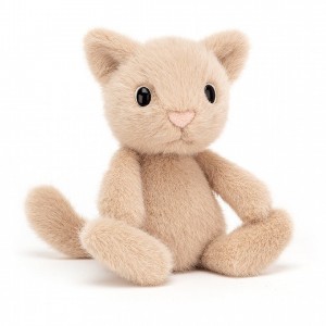 Jellycat Fuzzle Kitten 20 CM X 8 CM, Jellycat USA | XR3729086