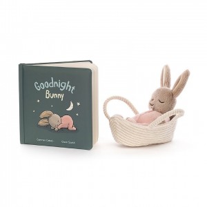 Jellycat Goodnight Bunny Book 19 CM X 19 CM, Jellycat USA | RB0923678