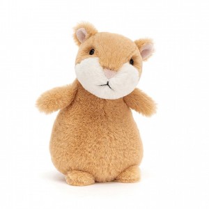 Jellycat Happy Cinnamon Hamster 15 CM X 8 CM, Jellycat USA | XU3817509