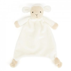 Jellycat Hushbie Lamb Soother 23 CM X 18 CM, Jellycat USA | IW3587164