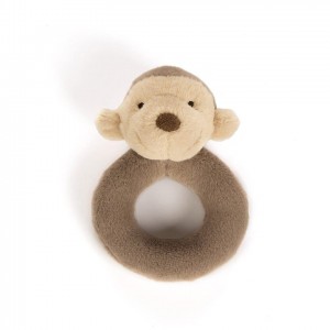 Jellycat Hushbie Monkey Grabber 13 CM X 10 CM, Jellycat USA | PO8592604