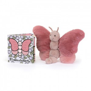 Jellycat If I Were A Butterfly Book and Beatrice Butterfly, Jellycat USA | KL8165793