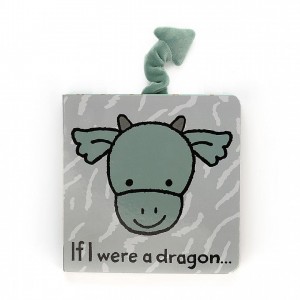 Jellycat If I Were A Dragon Book 15 CM X 15 CM, Jellycat USA | LI7498356