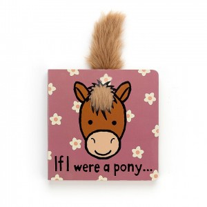 Jellycat If I Were A Pony Book 15 CM X 15 CM, Jellycat USA | ZU0724139