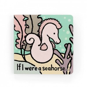 Jellycat If I Were A Seahorse Book 15 CM X 15 CM, Jellycat USA | BZ4175683