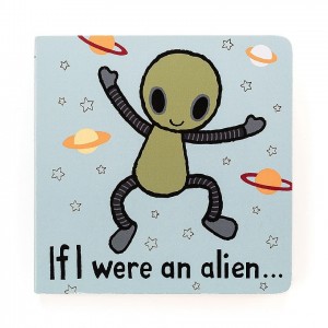 Jellycat If I Were An Alien Book 15 CM X 15 CM, Jellycat USA | QC5639048