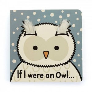 Jellycat If I Were an Owl Board Book 15 CM X 15 CM, Jellycat USA | LD7946081