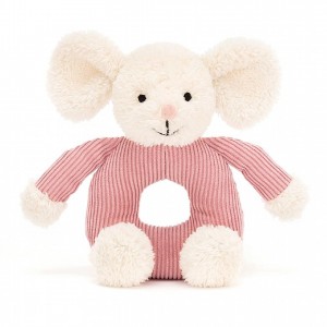 Jellycat Jumble Mouse Grabber 13 CM X 8 CM, Jellycat USA | VG7218643