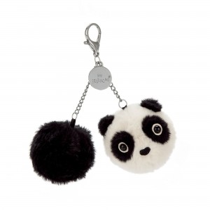 Jellycat Kutie Pops Panda Bag Charm 7 CM X 7 CM, Jellycat USA | XF4187053