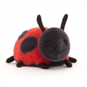 Jellycat Layla Ladybird 7 CM X 15 CM, Jellycat USA | CH8917054