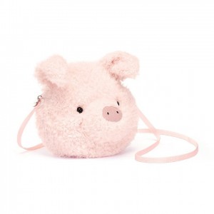 Jellycat Little Pig Bag 19 CM X 19 CM, Jellycat USA | NI7861945