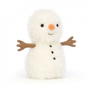 Jellycat Little Snowman 18 CM X 10 CM, Jellycat USA | MI6475123