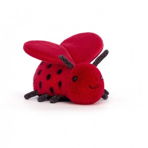 Jellycat Loulou Love Bug 6 CM X 13 CM, Jellycat USA | IF1429586