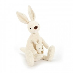 Jellycat Malto Kangaroo 28 CM X 11 CM, Jellycat USA | OQ3874910