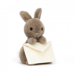 Jellycat Messenger Bunny 19 CM X 12 CM, Jellycat USA | TC5014329