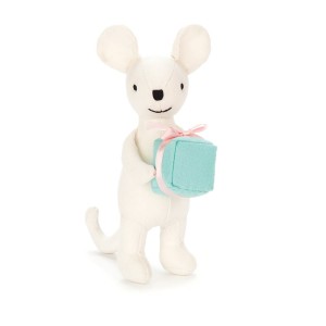 Jellycat Mini Messenger Mouse 16 CM X 5 CM, Jellycat USA | ZG1670342