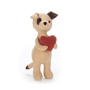 Jellycat Mini Messenger Puppy 17 CM X 5 CM, Jellycat USA | BZ3125049