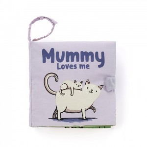 Jellycat Mummy Loves Me Book 15 CM X 15 CM, Jellycat USA | VU0581967