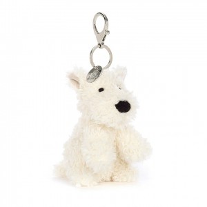 Jellycat Munro Scottie Dog Bag Charm 11 CM X 6 CM, Jellycat USA | UN5719328