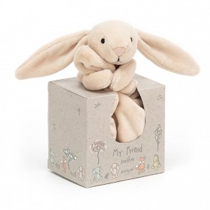 Jellycat My Friend Bunny Soother 22 CM X 22 CM, Jellycat USA | XK9240318