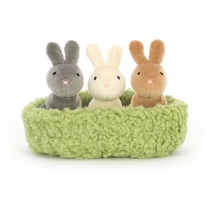 Jellycat Nesting Bunnies 10 CM X 15 CM, Jellycat USA | NK8763142