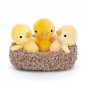 Jellycat Nesting Chickies 10 CM X 15 CM, Jellycat USA | WT7852096